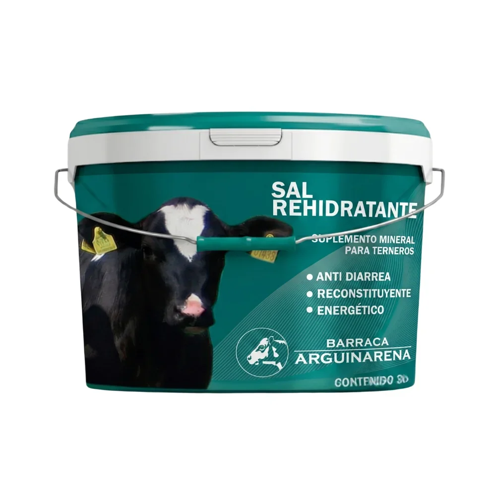 Latón de Rehidratante de terneros 3 kg
